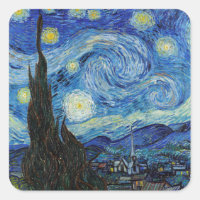 Vincent Van Gogh Starry Nuit Vintage Art