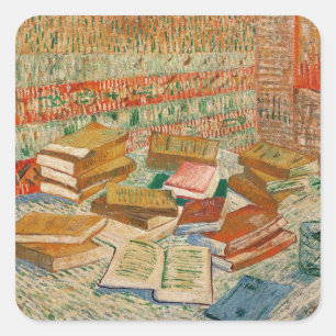 Sticker Carré Vincent van Gogh   Yellow Books, 1887