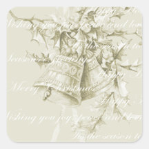 Vintage Noël cloches neutres