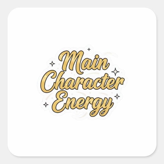 Sticker Carré ViralVibes Collection (Devant)