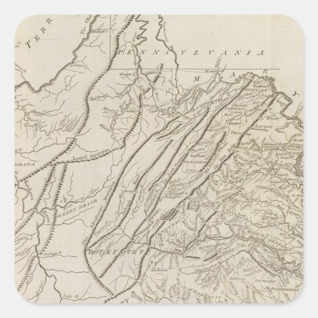 Sticker Carré Virginie 6 (Devant)