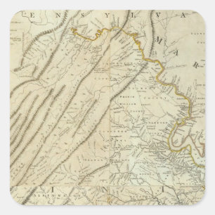 Sticker Carré Virginie composite