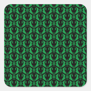 Sticker Carré Visages morbides