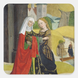 Sticker Carré Visite de l'autel du Dôme, 1499