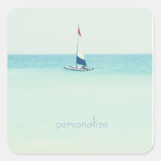 Sticker Carré Voile