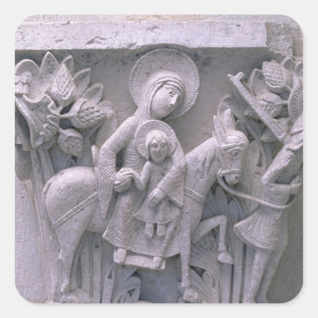 Sticker Carré Vol en Egypte (Devant)