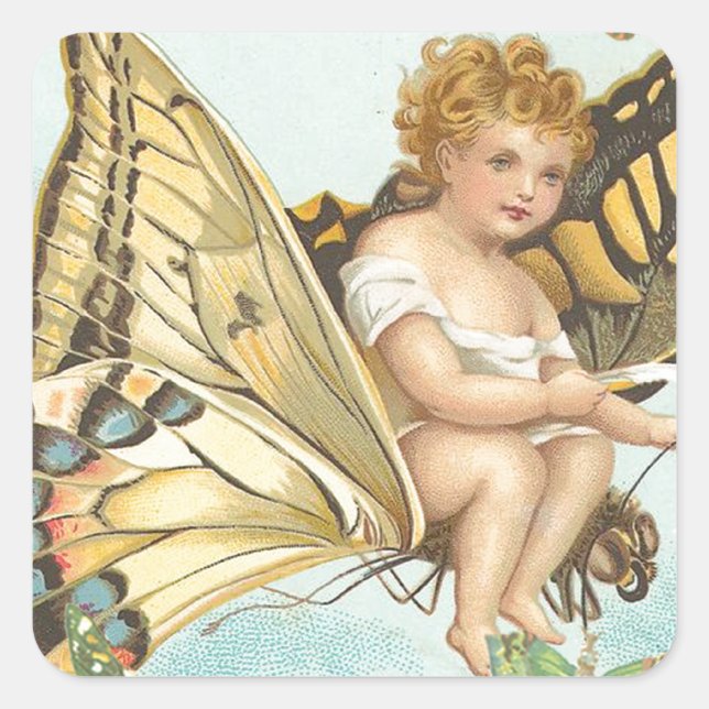 Sticker Carré Voler (Devant)