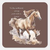Vols de Noël DATÉ Sans Ailes Cheval Amour