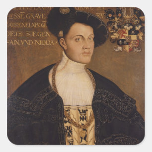 Sticker Carré Von Hesse de Philipp