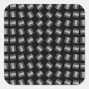 Sticker Carré Votre logo   Logo, Motif de conception ou d'image