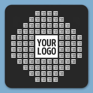 Sticker Carré Votre logo ou image   Motif moderne unique