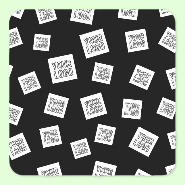 Sticker Carré Votre logo, photo ou autre image | Placement aléat (Créateur téléchargé)