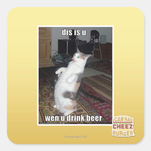 Sticker Carré vous (Devant)