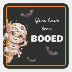 Sticker Carré Vous avez été hué Maman mignonne