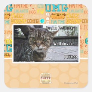 Sticker Carré Vous sentez-vous chanceux ?