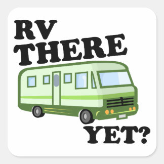 Sticker Carré VOUS Y ÊTES ENCORE ? (vert)