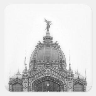 Sticker Carré Vue du dôme central