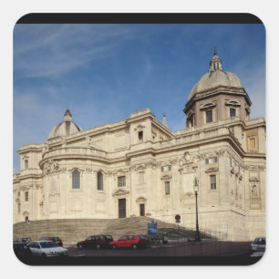 Sticker Carré Vue extérieure de la tribune