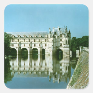 Sticker Carré Vue extérieure sur le Donjon