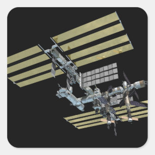 Sticker Carré Vue générée par ordinateur 11