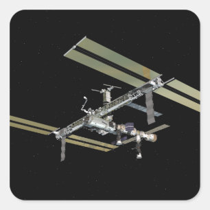 Sticker Carré Vue générée par ordinateur 23