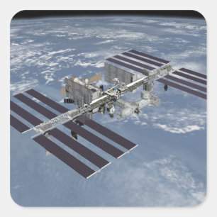 Sticker Carré Vue générée par ordinateur 27