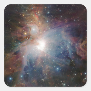 Sticker Carré Vue infrarouge de VISTA sur la Nebula Orion