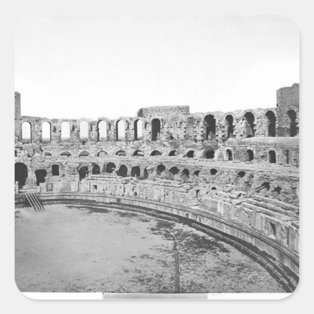 Sticker Carré Vue intérieure de l'amphithéâtre (Devant)