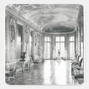 Sticker Carré Vue sur la Galerie d'Hercule, conçue en 1640