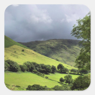 STICKER CARRÉ VUES DES ALLES