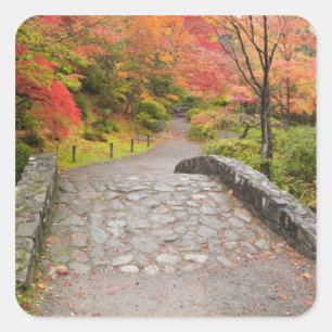 Sticker Carré WA, Seattle, Washington Park Arboretum,