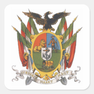 Sticker Carré Wapen transvaal