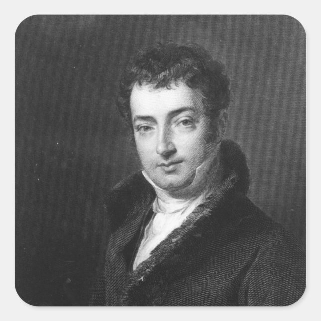 Sticker Carré Washington Irving (Devant)