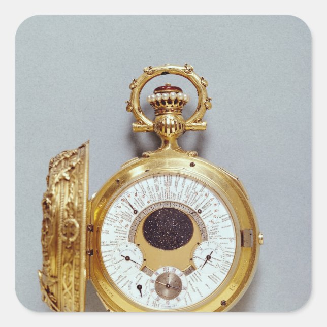Sticker Carré Watch, 1897-1901 (Devant)