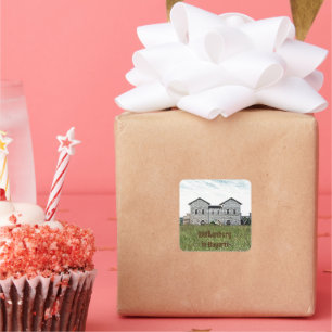 Sticker Carré Weissenburg en Bavière