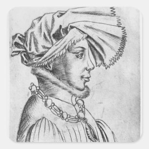 Sticker Carré Wenceslaus I, premier duc du Luxembourg