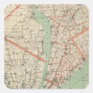 Sticker Carré Westchester Co et environs