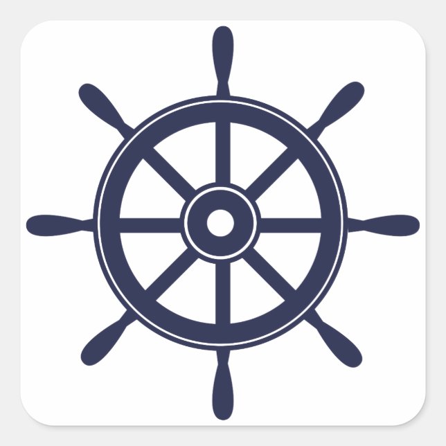 Sticker Carré Wheel (Devant)