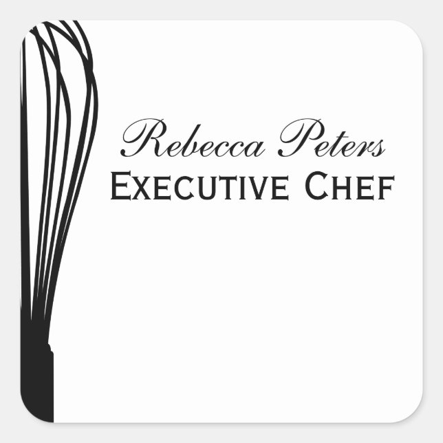 Sticker Carré Whisk (Devant)