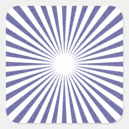 Sticker Carré White Target -