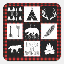 Wilderness rustique & Animaux Buffalo Check Plaid