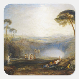 Sticker Carré William Turner - Le Rameau d'Or