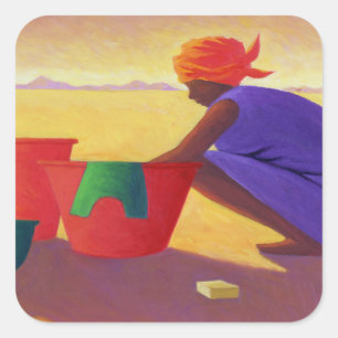 Sticker Carré Woman 1999