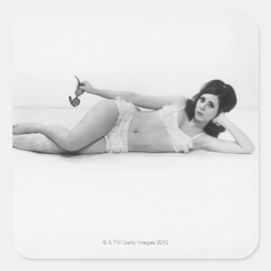 Sticker Carré Woman à Swimwear