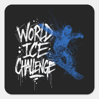 Sticker Carré World Ice Challenge