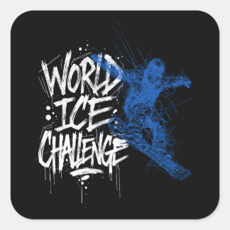Sticker Carré World Ice Challenge