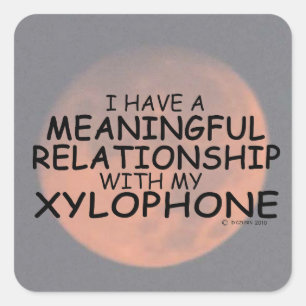 Sticker Carré Xylophone