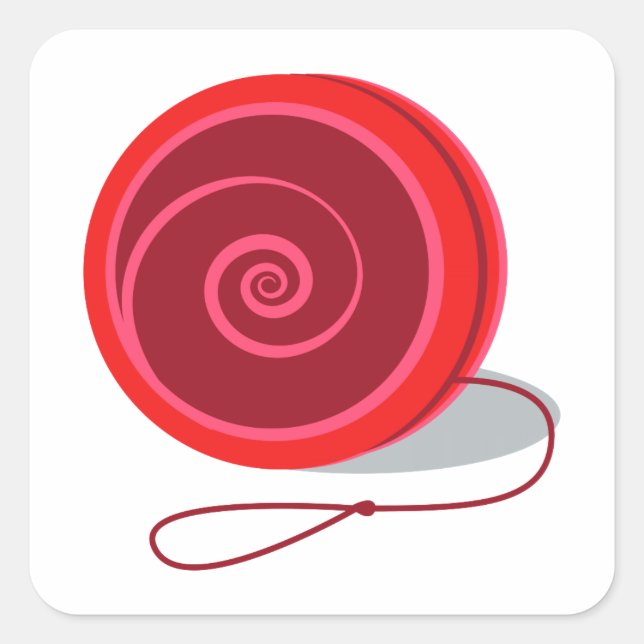 Sticker Carré Yo-Yo (Devant)