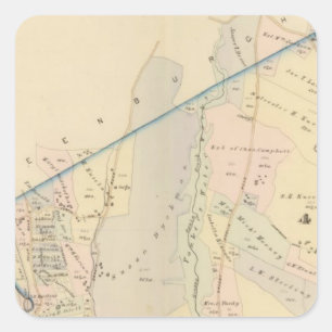 Sticker Carré Yonkers garde 3-4, New York