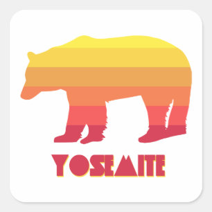 Sticker Carré Yosemite